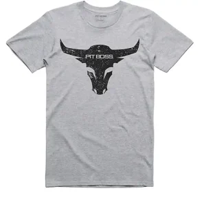 Markenprodukt Pit Boss Bull T-Shirt grau (XXL)