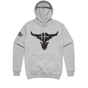 Pit Boss Bull Pullover grau (M) Schneller Versand