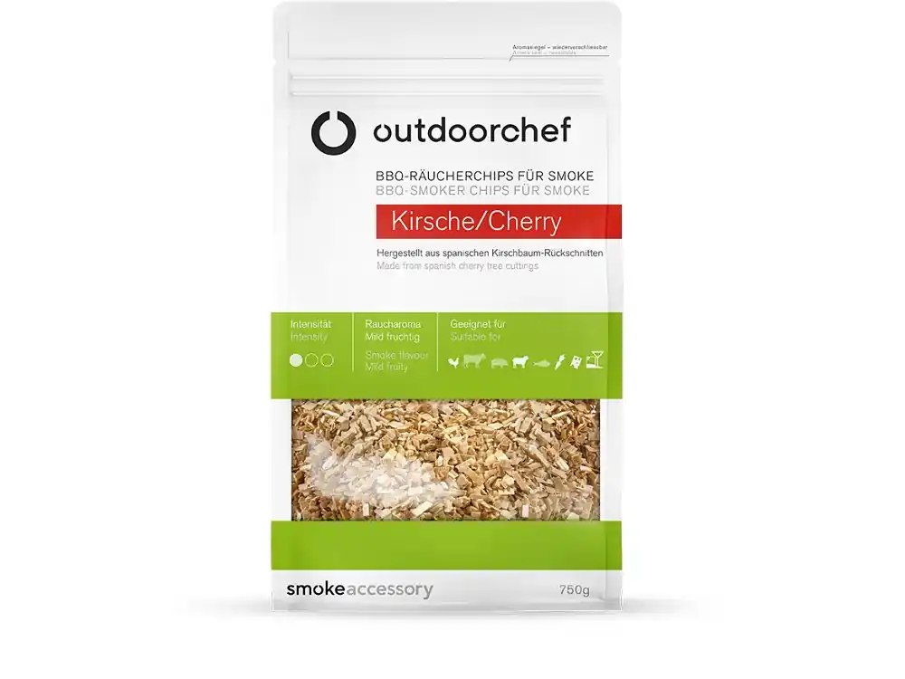 Mega-Angebot OUTDOORCHEF Räucherchips für Smoke, Kirsche