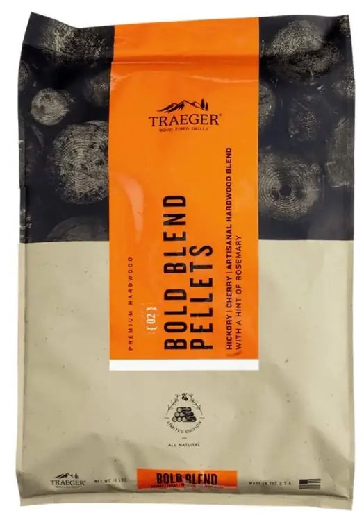 Traeger Hartholz Pellets Bold Blend Schnäppchen