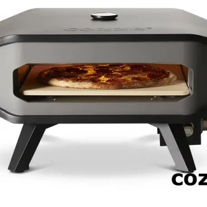 Cozze Gas Pizzaofen 13" inkl. Thermometer & Pizzastein (34 cm) Must-Have