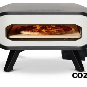 Sofort Bestellen Cozze Pizzaofen elektrisch 13" inkl. Hitzeschild & Pizzastein (34 cm)