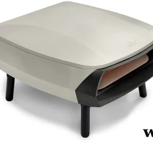Witt Gas Pizzaofen Etna Rotante Sandstein / creme mit rotierendem Stein (16") Finale Aktion