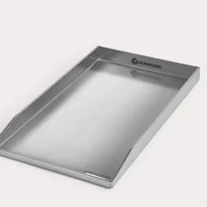 Kracherpreis Burnhard Plancha Grillplatte Edelstahl FRED 41,5x23,5 cm