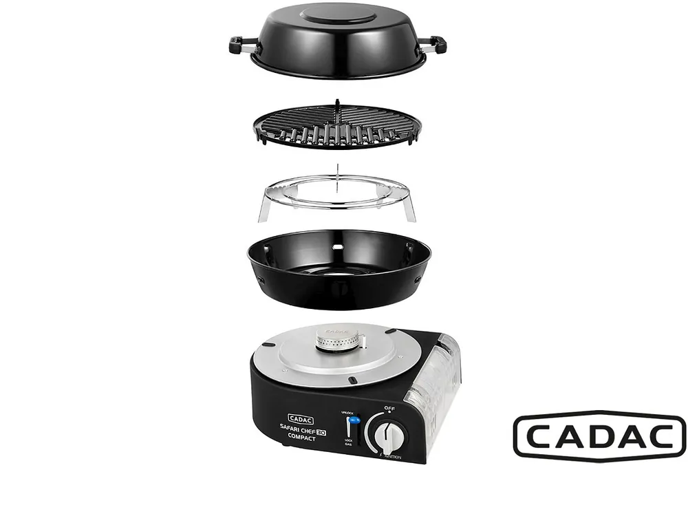 Cadac Camping Gasgrill Safari Chef 30 Compact Lite Schneller Versand