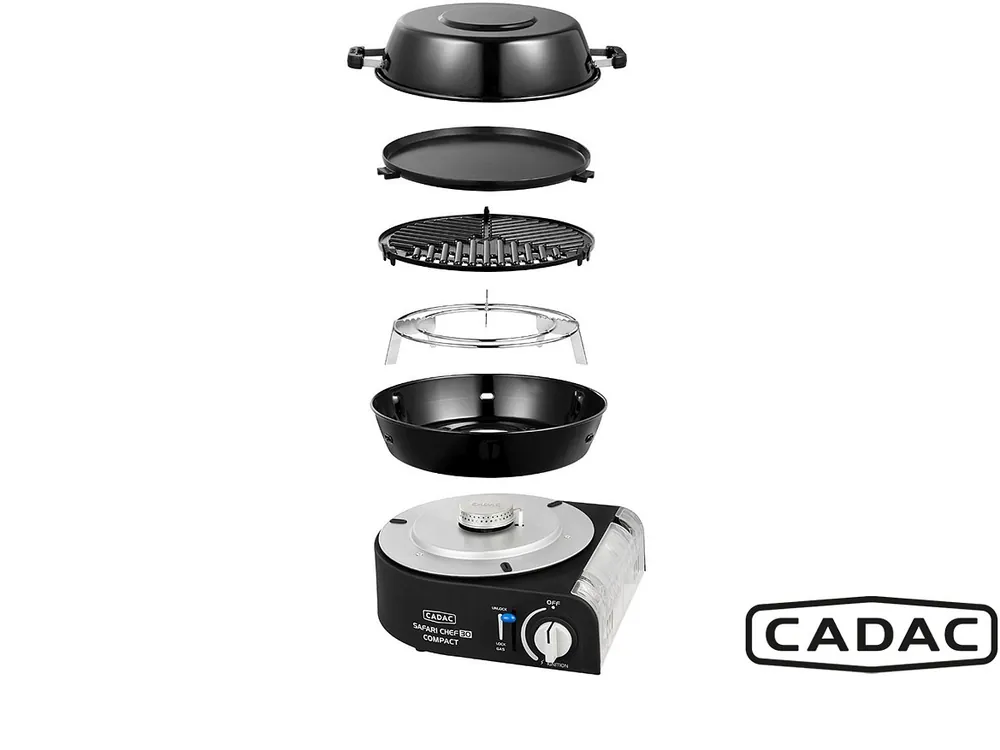 Geprüft Cadac Camping Gasgrill Safari Chef 30 Compact
