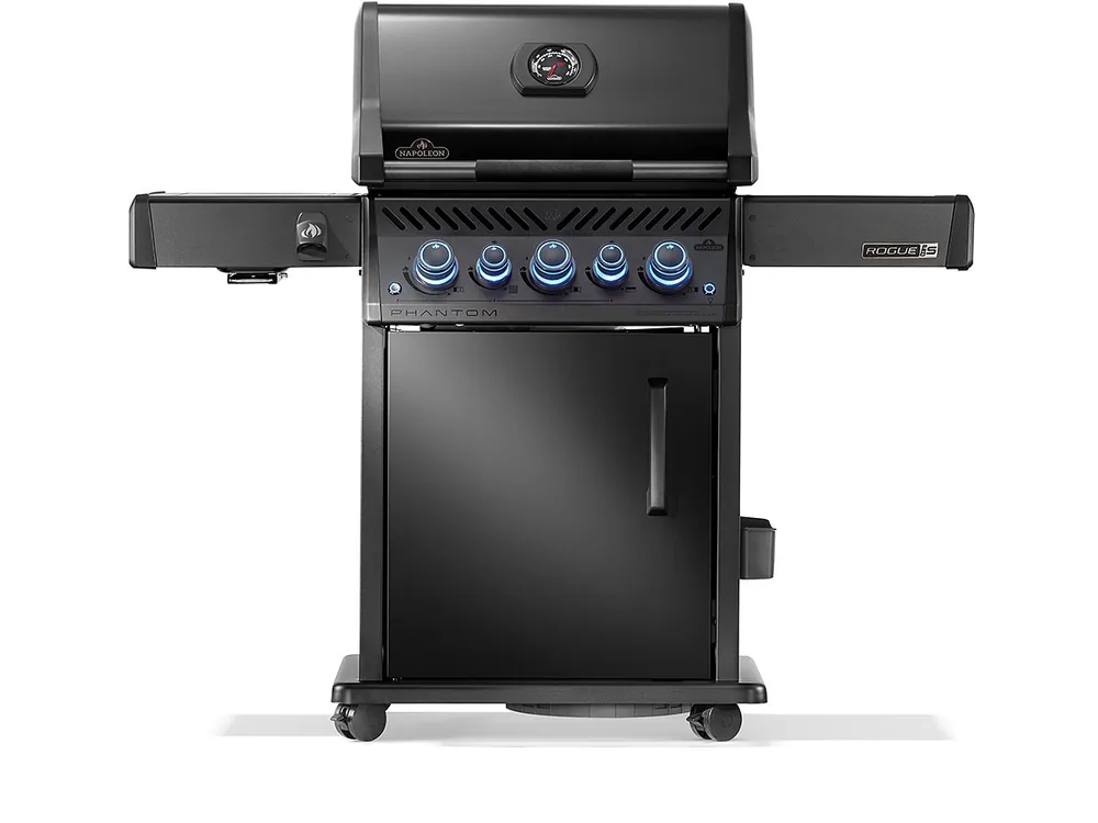 Napoleon Phantom Rogue PRO-S 425 mattschwarz Gasgrill mit Edelstahlroste Finale Aktion