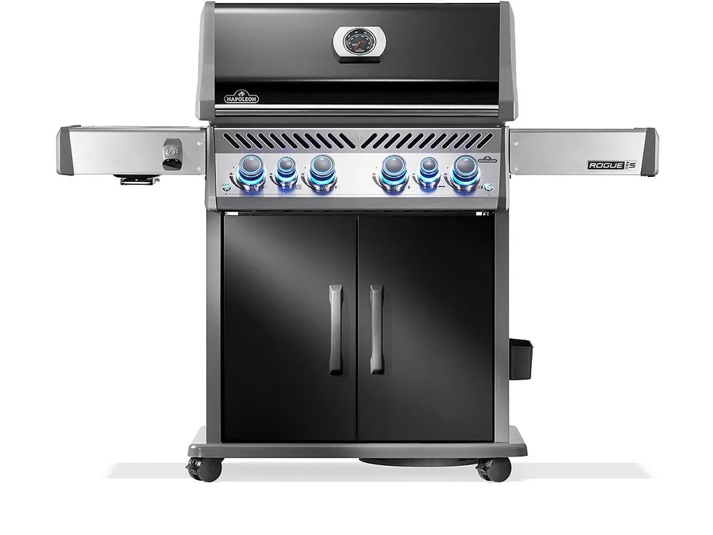 Napoleon Rogue PRO-S 525 schwarz Gasgrill mit Gussroste Highlight