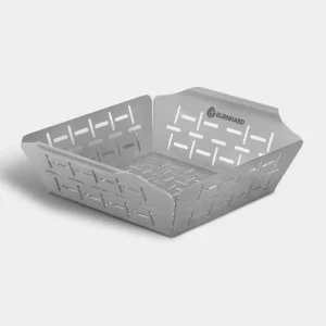 Burnhard Edelstahl Grillkorb 19x19x5,5 cm (klein) Letzte Chance