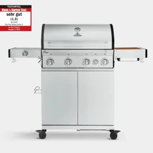 Günstig Burnhard Big FRED Deluxe Gasgrill 4-Brenner