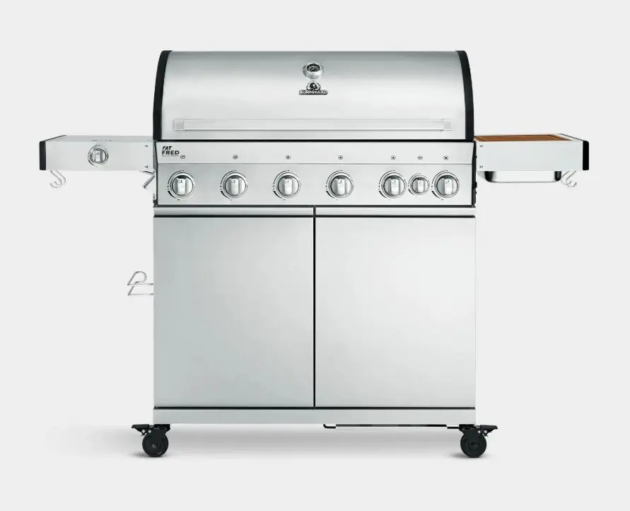 Burnhard Fat FRED Deluxe Gasgrill 6-Brenner Garantierte Lieferung