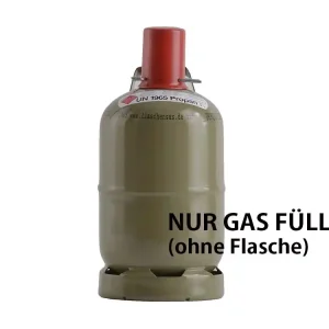 Flüssiggas Propan 5 kg Füllung für Nutzungsflasche (ohne Gasflasche) Letzte Chance
