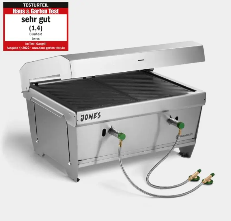 Preisreduziert Burnhard JONES Campinggrill 2-Brenner