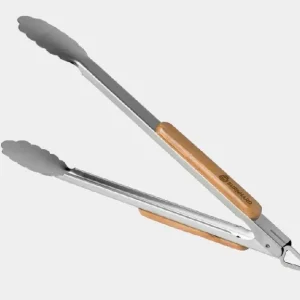 Burnhard Grillzange aus Akazienholz Schneller Versand