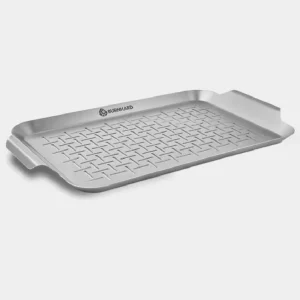 Preisknaller Burnhard Edelstahl Grillschale (Groß)