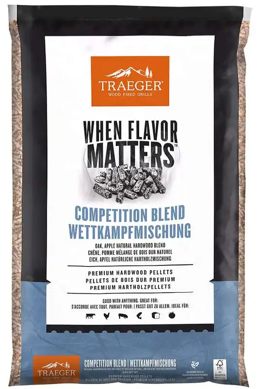 Traeger Hartholz Pellets Competition Blend 9 kg Bestseller