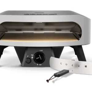 Nur Heute Cozze Gas Pizzaofen 17" CLASSIC inkl. Hitzeschild & Reglerset (42,5 cm)