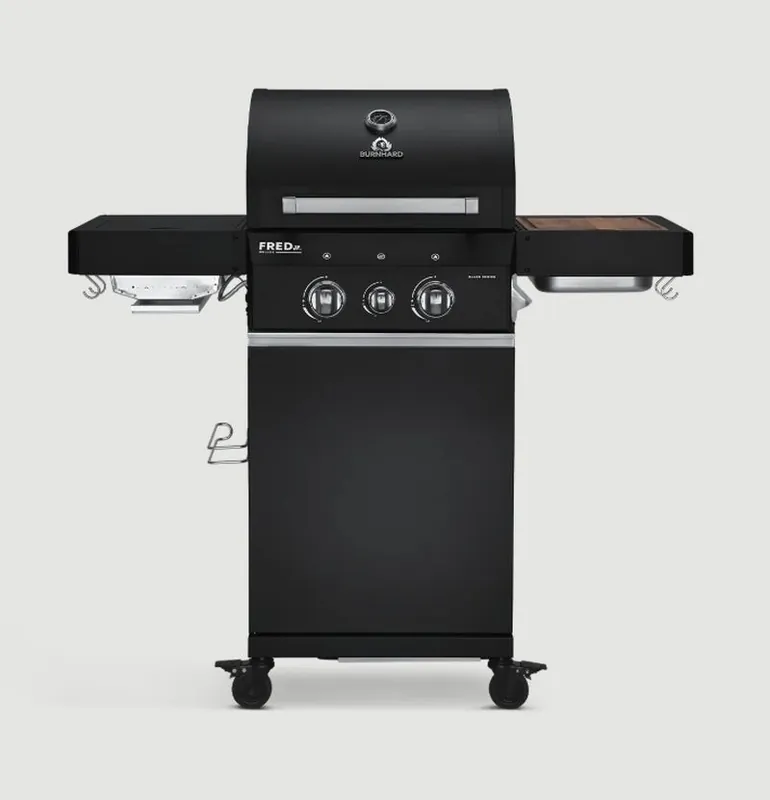 Burnhard FRED Jr. Deluxe Gasgrill 2-Brenner (Black) Top-Angebot