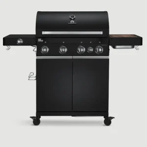 Burnhard Big FRED Deluxe Gasgrill 4-Brenner (Black) Nur Heute