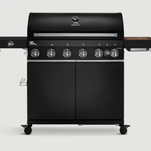 Aktuell Burnhard Fat FRED Deluxe Gasgrill 6-Brenner (Black)