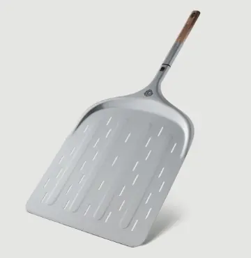 Burnhard Pizzaschieber 14" (36 cm) mit steckbarem Holzgriff Beliebt