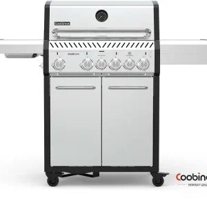 Ausverkauf Coobinox SEARIOUS PRO Edelstahl Gasgrill mit Seiten- & Heckbrenner inkl. Edelstahlroste