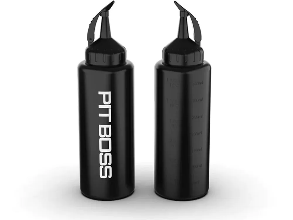 Ausverkauf PIT BOSS Ultimate Squeeze Flaschen 2er Set Quetschflaschen für Saucen