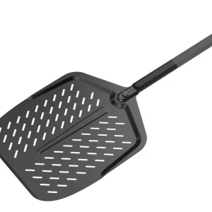 Sale Witt Aluminium Pizzaschieber Black Edition 30 cm (12") perforiert