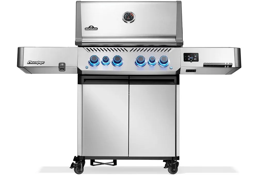 Rabatt Napoleon Prestige 500 CONNECTED Edelstahl Sonderverkauf