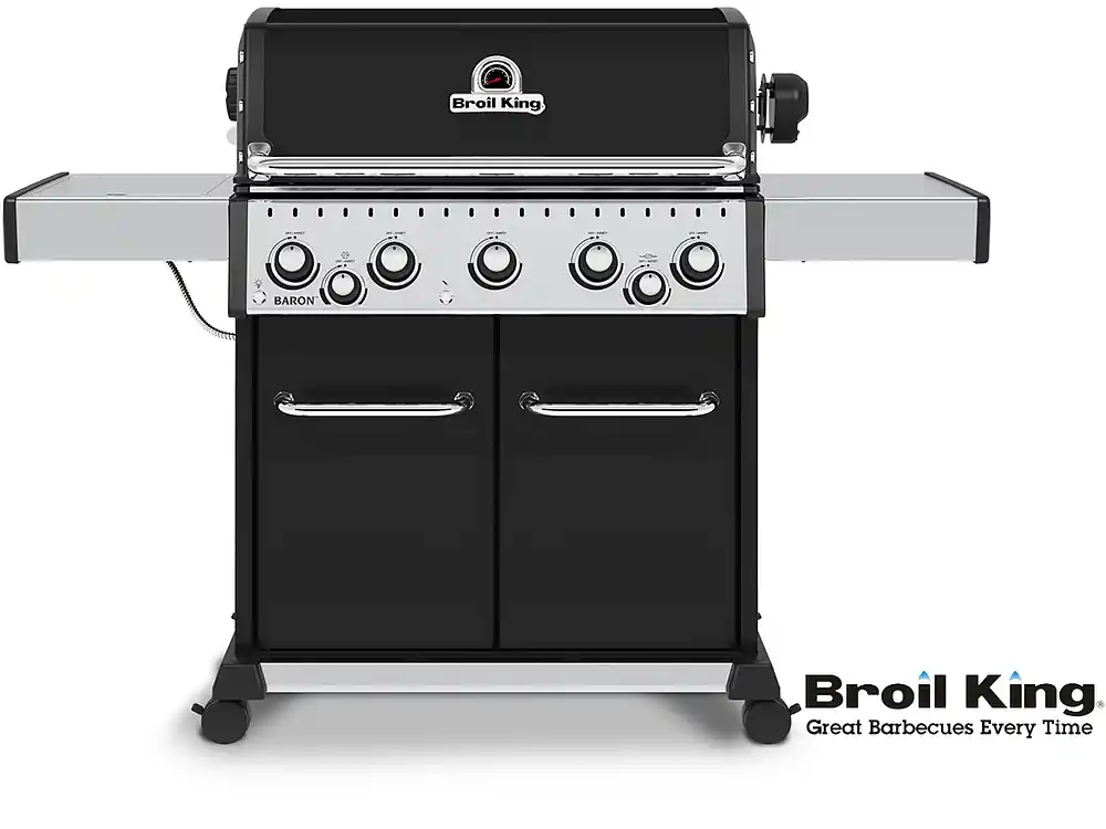 Sonderangebot Broil King BARON 590 BLACK inkl. Drehspieß Sonderverkauf