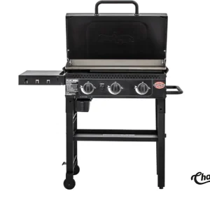 Char-Griller Flat Iron 3 Brenner Griddle Gasgrill Plancha Direkt Vom Hersteller