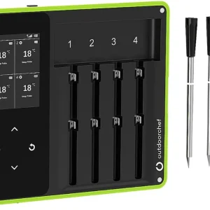 Preis Gesenkt OUTDOORCHEF Easy Check Wireless Grillthermometer Quadro