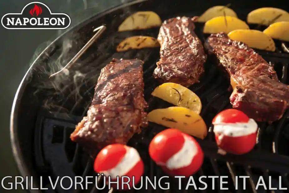 Super-Preis Grillvorführung TASTE IT ALL