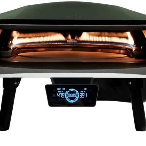 Witt Gas Pizzaofen Etna Rotante Control 16" Mattgrün Expressversand