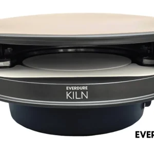 Mega-Angebot Everdure KILN R Gas Pizzaofen mit rotierendem Stein Desert grey / sand / beige (16")