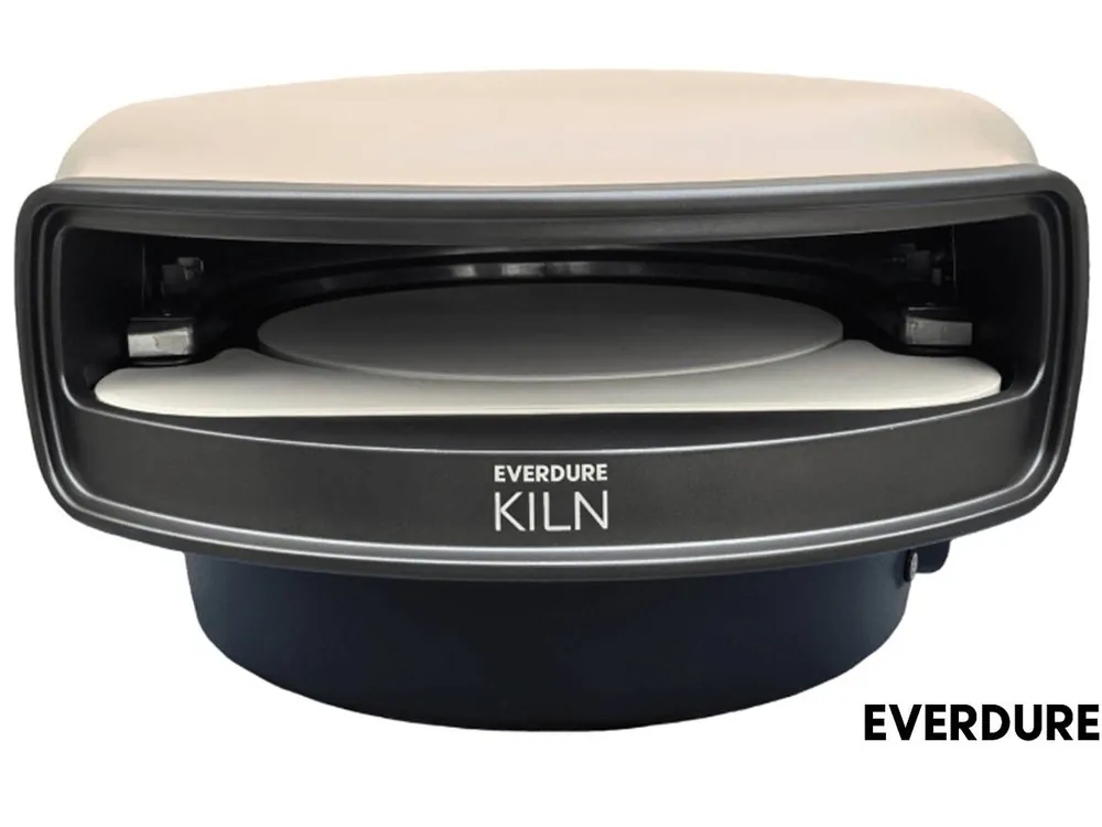 Mega-Angebot Everdure KILN R Gas Pizzaofen mit rotierendem Stein Desert grey / sand / beige (16")