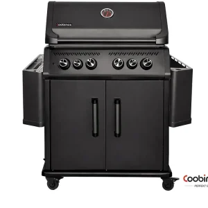Super-Preis Coobinox PERFECTION BLACK Gasgrill mit Seiten- & Heckbrenner