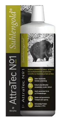 AttraTec No 1 Suhlengold 1 kg, Lockmittel Schwarzwild + Rotwild Ausverkauf