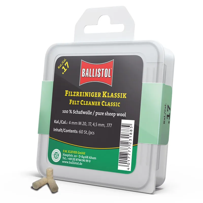 Ballistol Filzreiniger Klassik - 60 Stk. Preis Gesenkt