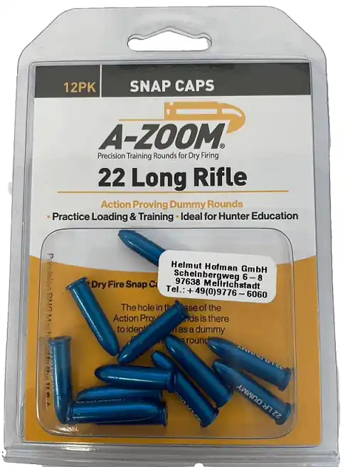 A-Zoom Pufferpatronen .22 LR - 12 Stück Heißes Angebot