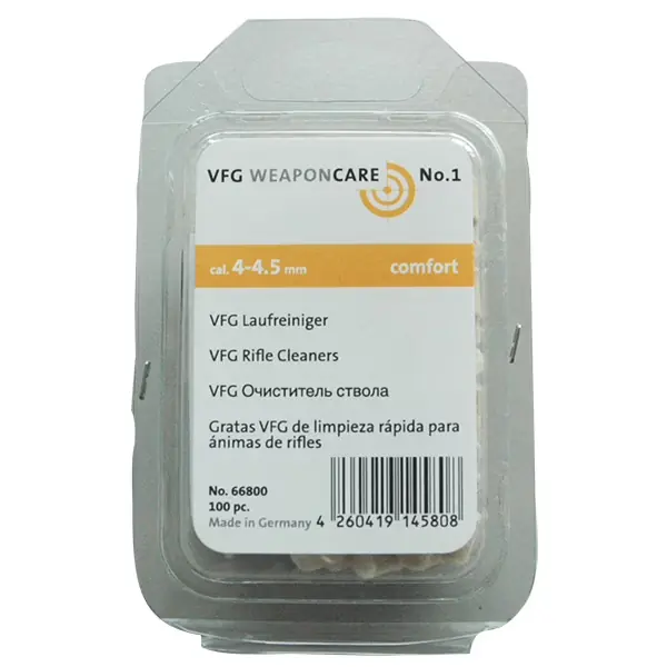 VFG Laufreininger Comfort Kal. 4,5mm à 100 Stück Versand Am Gleichen Tag