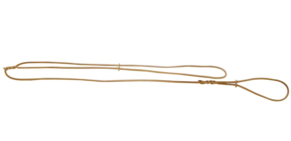 Saisonangebot AKAH Lautlose Hundeleine Rundschn. 7 mm geflochten