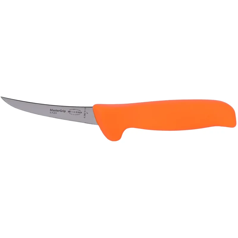 Dick Ausbeinmesser halbflex. 10 cm SB orange Zertifiziert