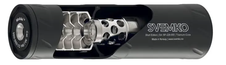 Svemko Schalldämpfer Short Quick Mount inkl. Adapter Nur Heute