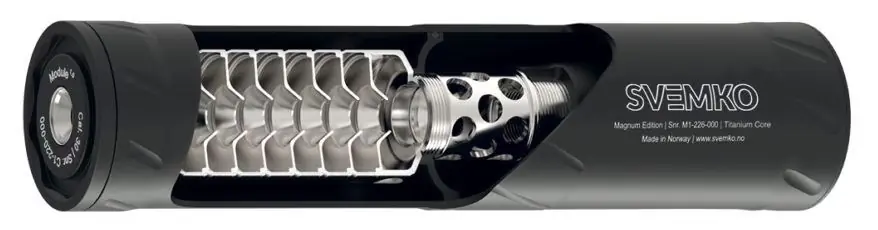 Svemko Schalldämpfer Magnum Quick Mount inkl. Adapter Top-Preis