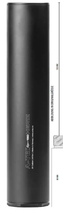 Must-Have A-TEC Schalldämpfer Hertz 150