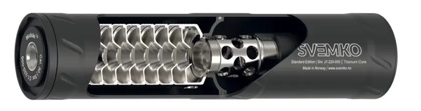 Svemko Schalldämpfer Standard Quick Mount inkl. Adapter Versand Am Gleichen Tag