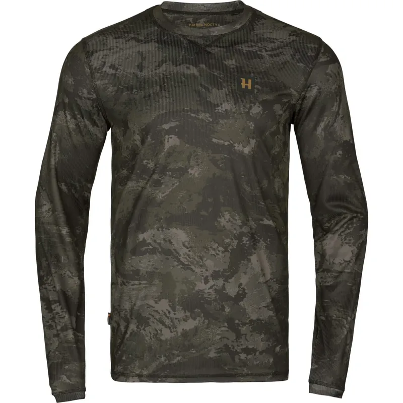 Abverkauf Härkila NOCTYX Camo Langarmshirt AXIS MSP Black