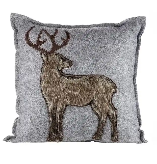 Gilde Filz Kissen Hirsch Plüsch Mega-Angebot