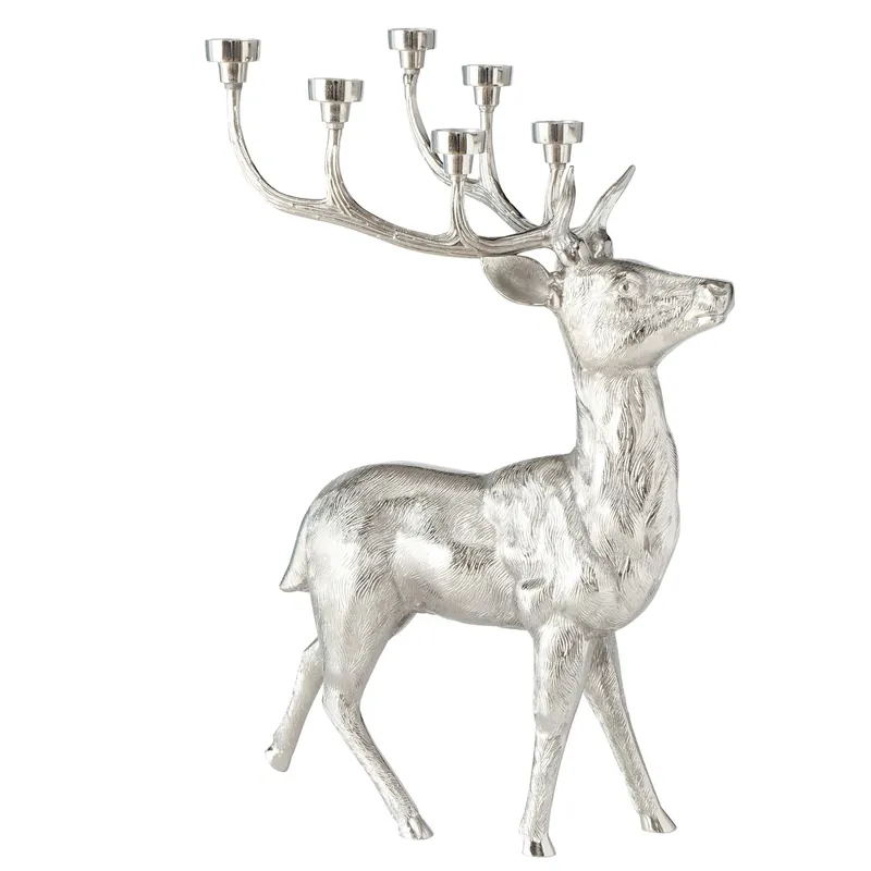 Schnäppchen LivingActive Teelichthalter Gerlos Hirsch, 72 × 34 cm
